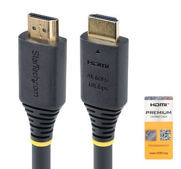 StarTech.com HDMI2-CABLE-4K60-5M