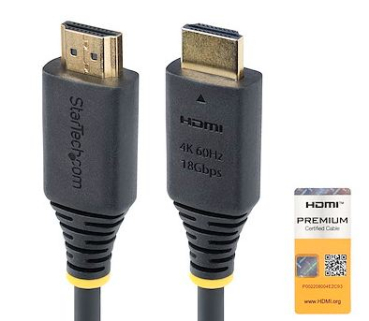 StarTech.com HDMI2-CABLE-4K60-3M