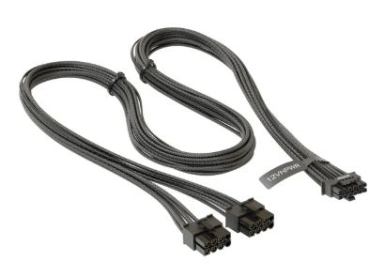 Seasonic SS2X8P-12VHPWR-600/black