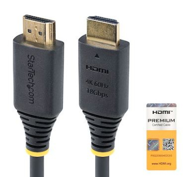 StarTech.com HDMI2-CABLE-4K60-4M