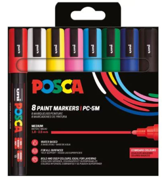 Uni PC-5M 8P SET BASIC COLOR