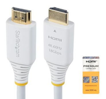 StarTech.com HDMI2-CABLE-4K60-10W