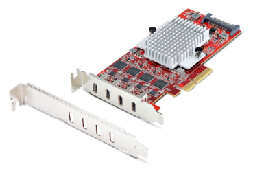 StarTech.com P10Q4C-USB-CARD-LP