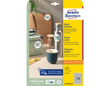 Avery Zweckform L6019REV-25