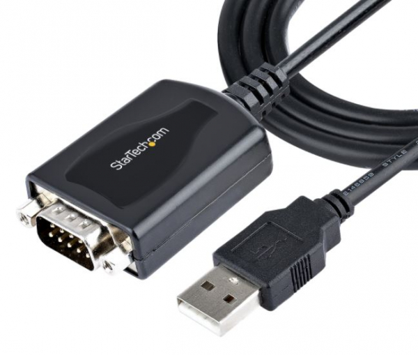 Startech 1P3FPC-USB-SERIAL - USB auf RS232 Adapter mit COM Speicherung - 1m